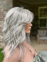 Load image into Gallery viewer, “Jewel” Clearance with bangs Lace Closure Lace Wig Size L