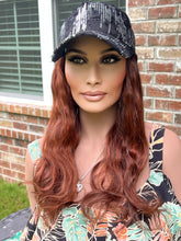 Load image into Gallery viewer, Synthetic Wig w/Hat Clearance One Size