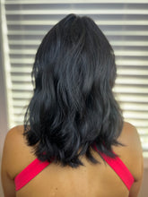 Load image into Gallery viewer, "Aimee 1B Color” Luxury Euro Wig S