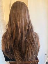 Load image into Gallery viewer, Mono Top Brazilian Hair Ash Brown Wig Medical Cap S Consignment