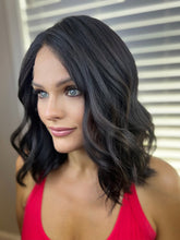 Load image into Gallery viewer, "Aimee 1B Color” Luxury Euro Wig S