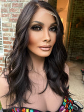 Load image into Gallery viewer, “Aimee” 1B Luxury Euro Wig T-Top M