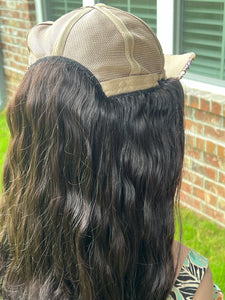 Synthetic Wig w/Hat Clearance One Size