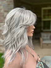 Load image into Gallery viewer, “Jewel” with bangs Lace Closure Lace Wig