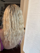 Load image into Gallery viewer, “Dynasty” Rooted Cool Blonde 6x6 Closure Lace Wig S