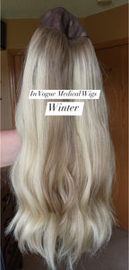 Luxury European Blonde Hat Wigs (Straight Texture)