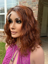 Load image into Gallery viewer, “Danity” Copper Spice Bob 6x6 Closure Lace Wig  (Ready To Ship) M