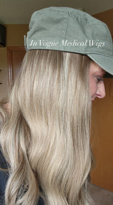 Luxury European Blonde Hat Wigs (Straight Texture)