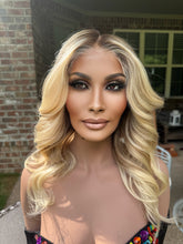 Load image into Gallery viewer, Rooted Blonde “M” Reserved for Stellar Award Rental Only NOT FOR PURCHASE. Please read description on how to rent the units