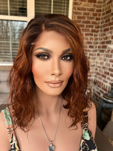 Load image into Gallery viewer, “Danity” Bob 6x6 Closure Lace Wig COPPER RED COPPER L