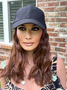 Synthetic Wig w/Hat Clearance One Size