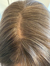 Load image into Gallery viewer, Mono Top Brazilian Hair Ash Brown Wig Medical Cap S Consignment