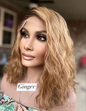 Load image into Gallery viewer, PREORDER “Danity” Bob Color Ginger 6x6 Closure Lace Wig