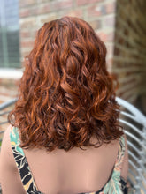 Load image into Gallery viewer, “Danity” Bob 6x6 Closure Lace Wig COPPER RED COPPER L