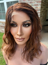 Load image into Gallery viewer, New HD 6x6 Closure Lace Wig M, Custom Warm Copper/ Auburn