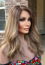 Load image into Gallery viewer, “Elaine” Luxury Euro Slavic Slight Wavy Full Density Wig Size S Black Friday