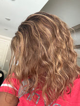 Load image into Gallery viewer, “Danity” Bronde Balayage Bob 6x6 Closure Lace Wig  M Consignment