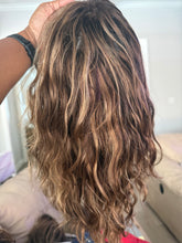 Load image into Gallery viewer, “Danity” Bronde Balayage Bob 6x6 Closure Lace Wig  M Consignment