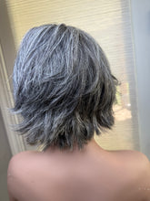 Load image into Gallery viewer, Salt/Pepper Pixie Wig Sale S