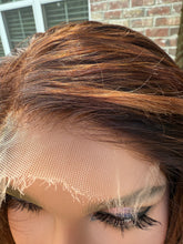 Load image into Gallery viewer, New HD 6x6 Closure Lace Wig M, Custom Warm Copper/ Auburn