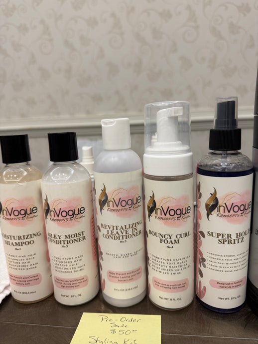 In Vogue Wash/Style Product Promotion