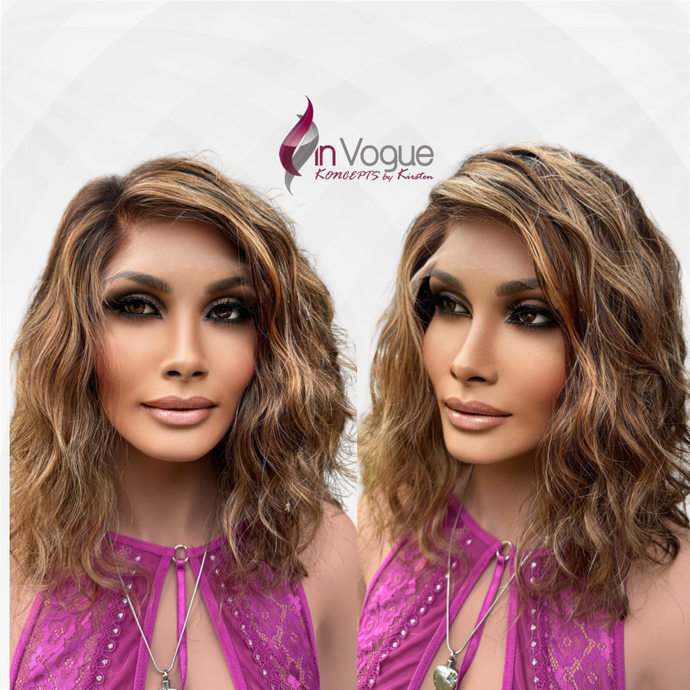 “Danity” Bronde Balayage Bob 6x6 Closure Lace Wig Customized Bronde S Clearance