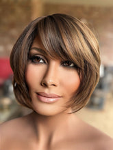 Load image into Gallery viewer, “Beverly” Luxury Silk Top Bandfall Pixie w/Bangs Black Friday