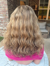 Load image into Gallery viewer, “Elena” 18” Luxury Euro Slavic Curly Bronde Size L Customer Appreciation Sale