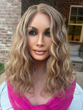 Load image into Gallery viewer, “Elena” 18” Luxury Euro Slavic Curly Bronde Size L Customer Appreciation Sale