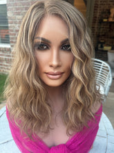 Load image into Gallery viewer, “Elena” 18” Luxury Euro Slavic Curly Bronde Size L Customer Appreciation Sale