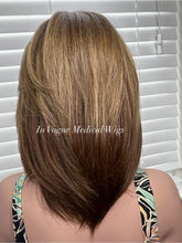 Load image into Gallery viewer, “Katey” Luxury Mongolian Wig Temple Tabs Pre Order Only